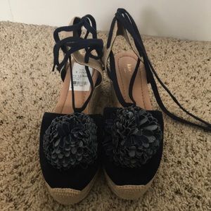 Kate Spade Lafayette Espadrilles Wedges WORN ONCE